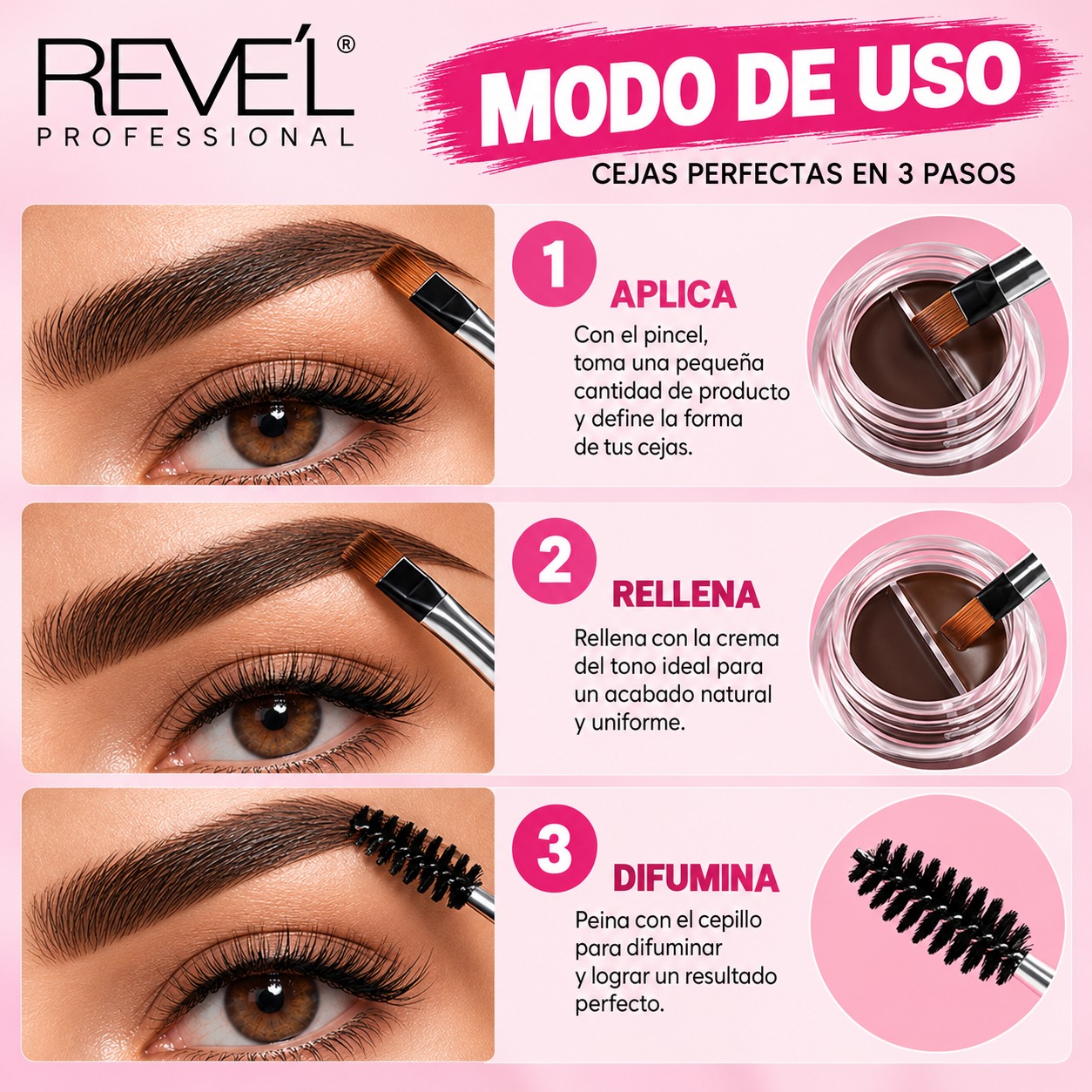 Pomada Para Cejas Color Eyebrow Cream