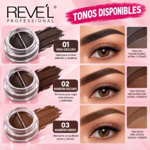Pomada Para Cejas Color Eyebrow Cream