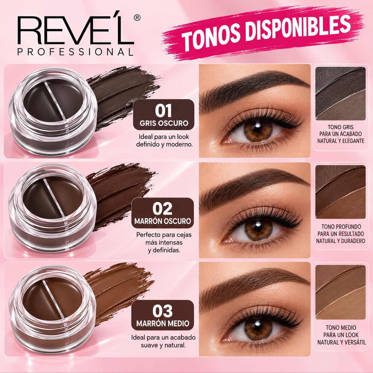 Pomada Para Cejas Color Eyebrow Cream