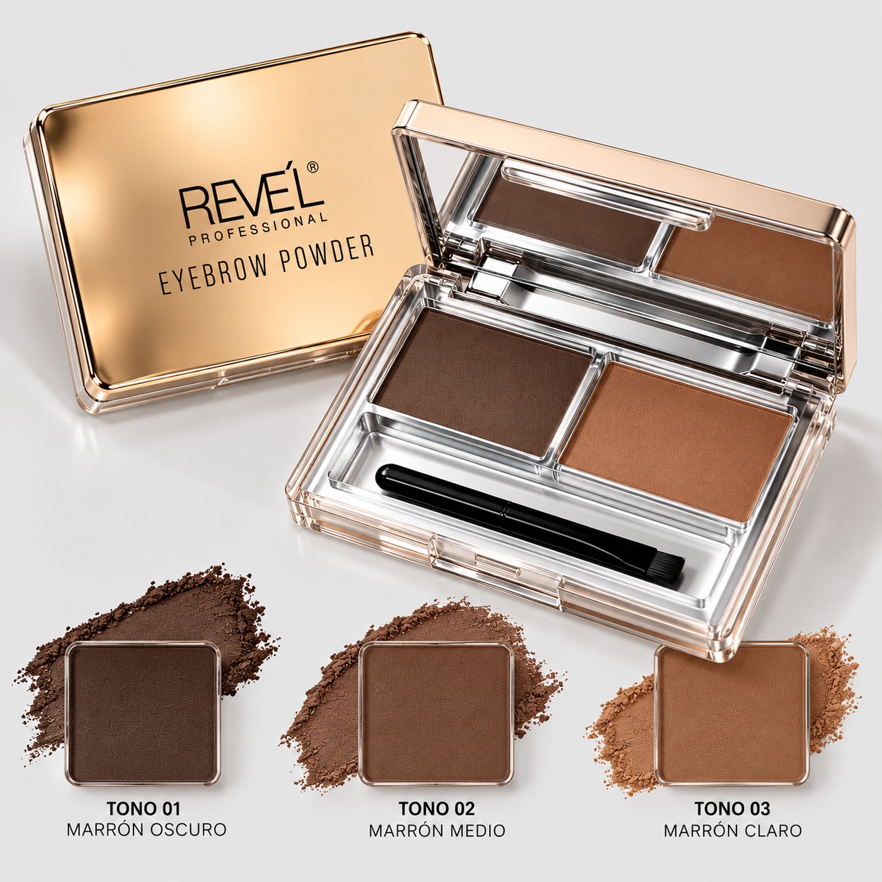 Sombra de Cejas Eyebrow Powder - Revel
